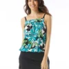 Beach House Swim Audrey Blouson Tankini Top - Deco Garden