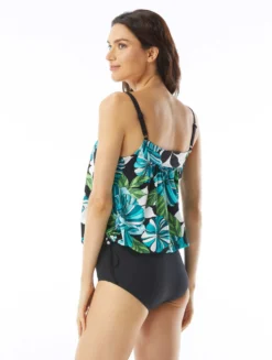 Beach House Swim Audrey Blouson Tankini Top - Deco Garden -Sexy Swimwear Store H06529 001 alt03 R scaled