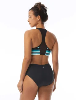 Beach House Sport Synergy Zip Front Racer Back Bikini Top - Shorelines -Sexy Swimwear Store H20706 970 alt01 R scaled