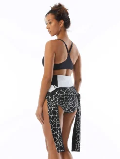 Beach House Sport Sculpt Long Sleeve Zip Front One Piece Swimsuit - Desert Giraffe -Sexy Swimwear Store H28954 001 alt04 R scaled