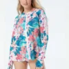 Beach House Swim Mary Relaxed Fit Rash Guard - Island Floral