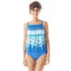 Beach House Audrey Blouson Tankini Top - Under The Border Walk