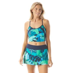 Beach House Sport Plateau Racerback Crop Top - Girl's Best Frond
