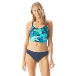 Beach House Sport Plateau Racerback Crop Top - Girl's Best Frond -Sexy Swimwear Store H66974 511 alt02