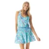 Beach House Style Tenley Smocked Waist Tank Dress - Bay Dreaming