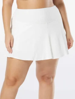 Beach House Swim Plus Size Olivia Princess Seam Skort - Pique Solids