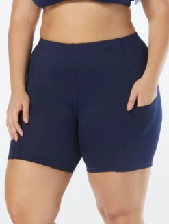 Beach House Sport Plus Size Indy Swim Short - Beach Solids