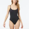 MICHAEL Michael Kors Scoop Neck One Piece Swimsuit - Solids