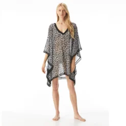 MICHAEL Michael Kors Caftan Cover Up - Leopard