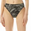 MICHAEL Michael Kors High Leg Bikini Bottom - Sonoran Palm