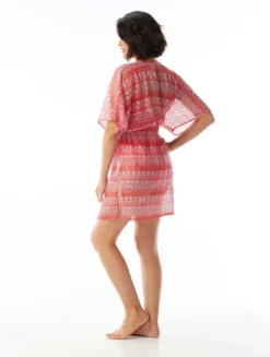 Coco Contours Breeze V-Neck Caftan Cover Up - Summer Crochet -Sexy Swimwear Store T54531 630 alt01 R scaled