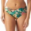 Coco Reef Star Banded Bikini Bottom - Passion Flower