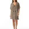 Coco Reef Raya Cover Up Dress - Wild Cheetah Ikat