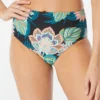 Coco Reef Verso High Waist Reversible Bikini Bottom - Tropical Lotus