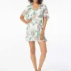 Coco Reef Adorn Cover Up Dress - Tropical Lotus
