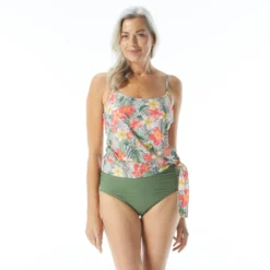 Coco Reef Stella Tie Side Underwire Tankini Top - Monaco -Sexy Swimwear Store U68467 970 alt03