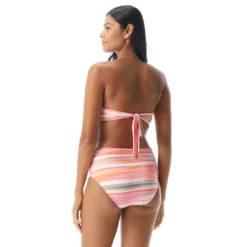 Coco Reef Five Way Bra Sized Underwire Bikini Top - Paloma Stripe -Sexy Swimwear Store U74988 816 alt05