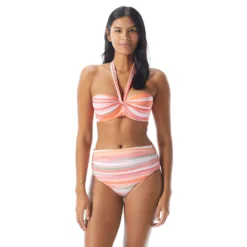 Coco Reef Five Way Bra Sized Underwire Bikini Top - Paloma Stripe -Sexy Swimwear Store U74988 816 alt10