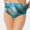 Coco Reef Impulse High Waist Rollover Bikini Bottom - Endless Summer Palm