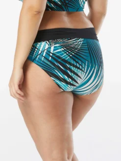 Coco Reef Impulse High Waist Rollover Bikini Bottom - Endless Summer Palm -Sexy Swimwear Store U84208 349 alt07 scaled