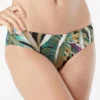 Vince Camuto Shirred Smooth Fit Cheeky Bikini Bottom - Rainforest