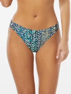 Vince Camuto Classic Bikini Bottom - Abstract Animal