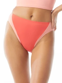 Vince Camuto High Leg Bikini Bottom - Sun Block