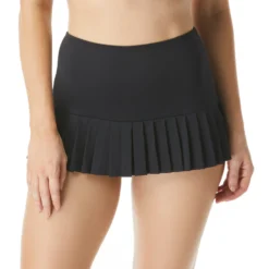 Beach House Sophie Pleated Skirted Swim Bottom - Beach Solids -Sexy Swimwear Store h58016 001