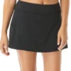 Beach House Emma Pull On Swim Skort - Beach Solids