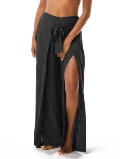 Vince Camuto Wrap Tie Cover Up Pants - Serengeti Shades